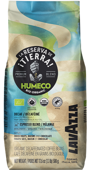 La Reserva de ¡Tierra! Humeco Bio-Organic Decaf Espresso